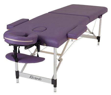 Складний масажний стіл Ricardo MODENA-60 Фіолетовий
