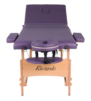 Массажный стол Ricardo TORINO Фиолетовый