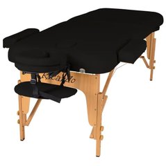 Складний масажний стіл Ricardo PALERMO Чорний
