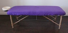 Чехол на массажный стол Фиолетовый