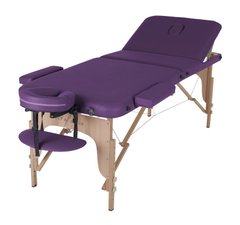 Складний масажний стіл Art of Choice DEN Фіолетовий